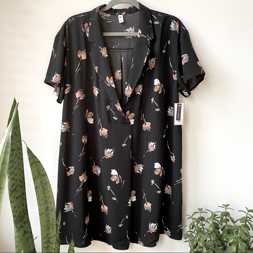 NWT BP Floral Shirtdress